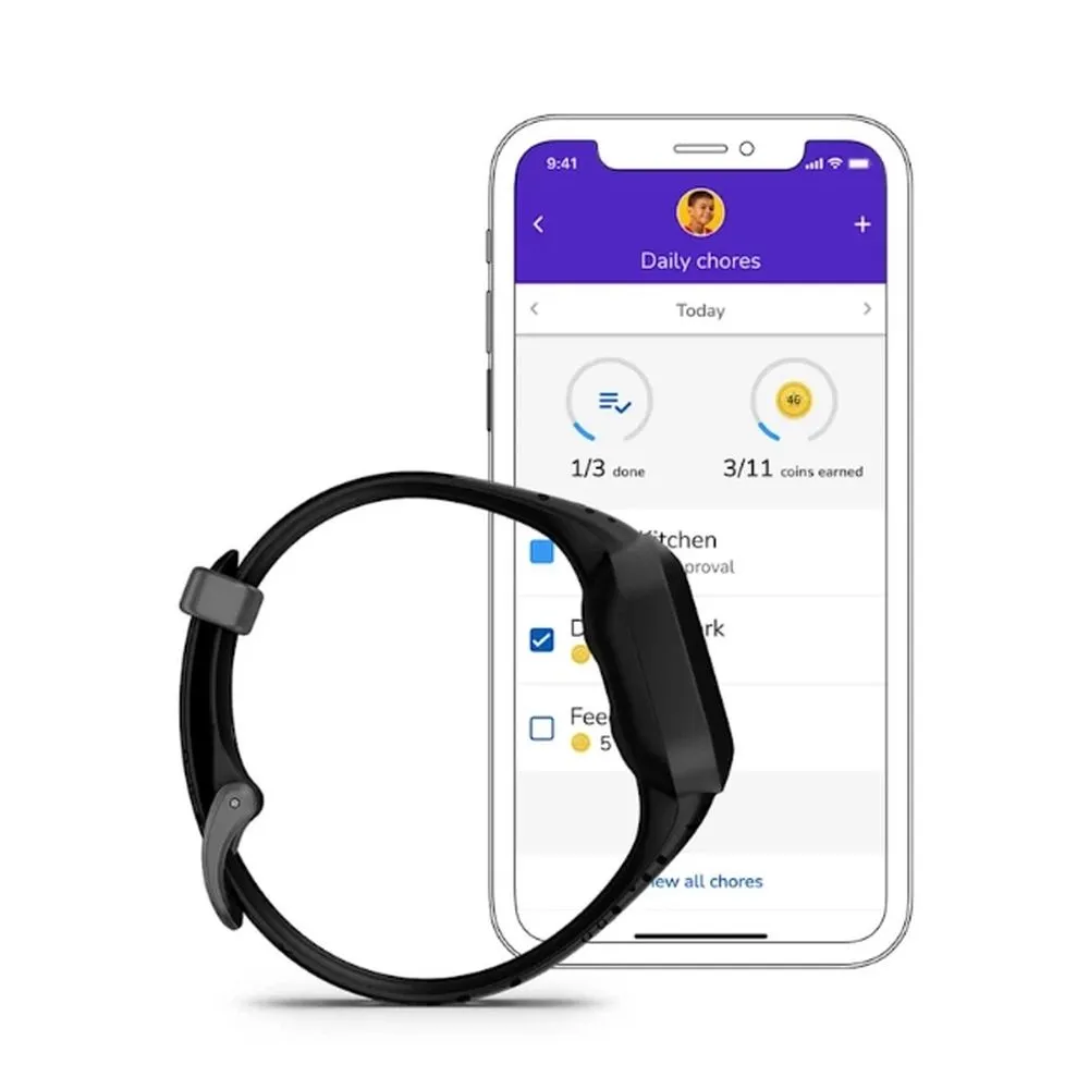Часы Garmin Vivofit JR. 3 Black Cosmic