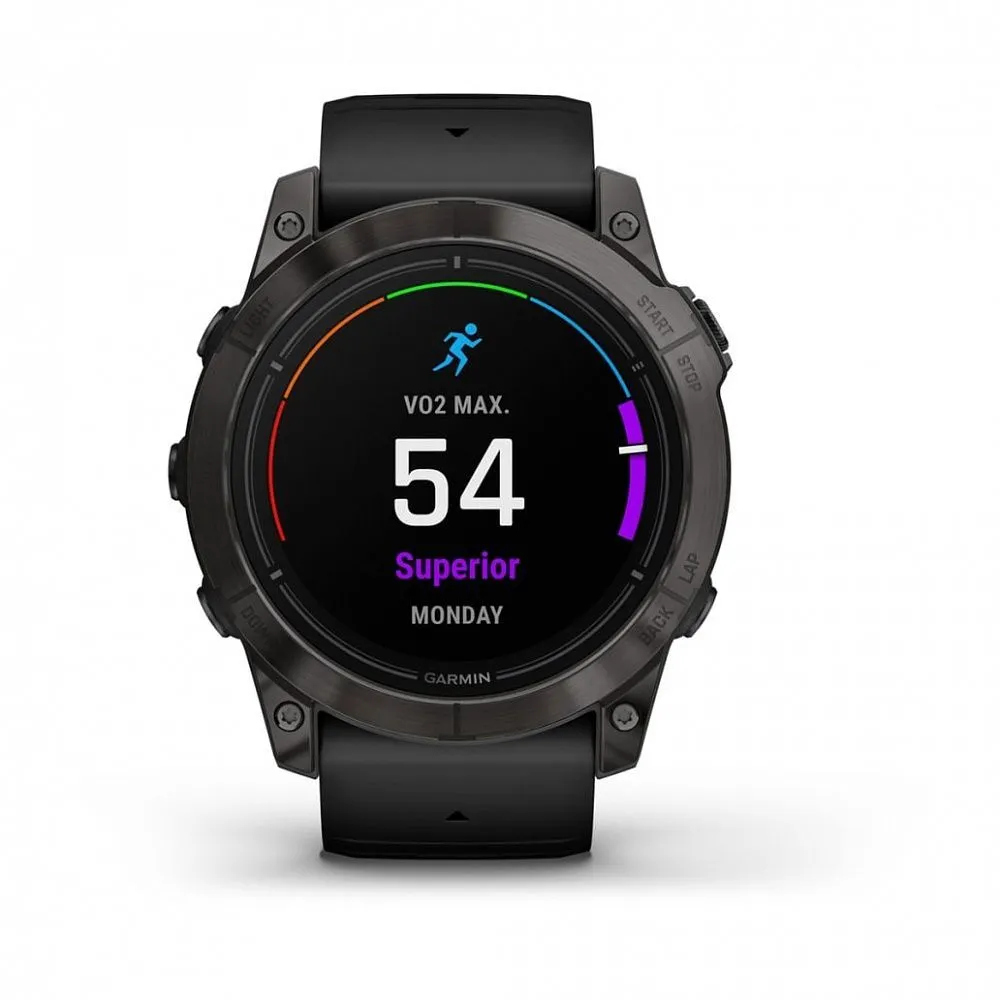 Часы Garmin Epix Pro (Gen 2) Sapphire Edition 51 mm Carbon Gray DLC Titanium