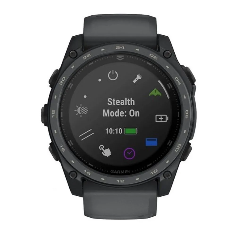 Часы Garmin Tactix 8 - 51mm AMOLED Cerakote Ultralight Solver Slate Gray