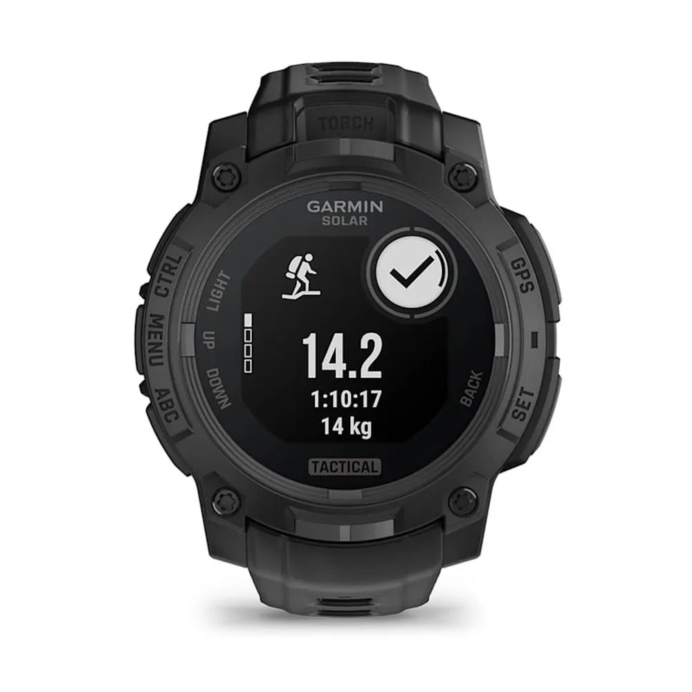 Часы Garmin Instinct 3 - 45 mm Solar, Tactical Edition Black