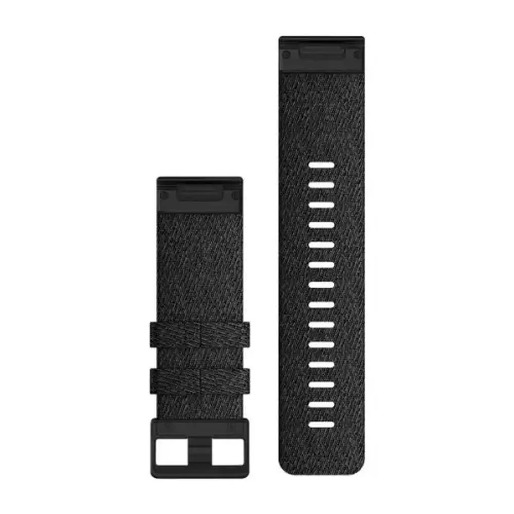 Ремешок Garmin Quickfit 26 Watch Band Heathered Black Nylon