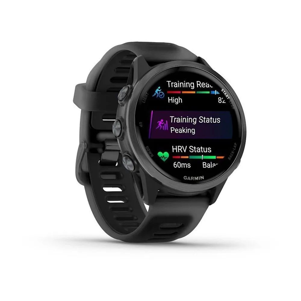 Часы Garmin Forerunner 570 - 42 mm Slate Gray Aluminum Translucent Black / Black