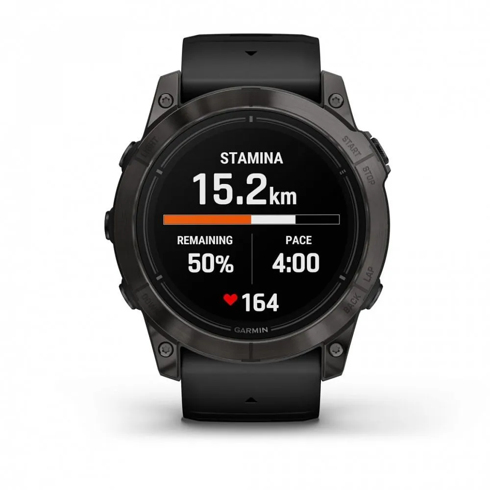 Часы Garmin Epix Pro (Gen 2) Sapphire Edition 51 mm Carbon Gray DLC Titanium