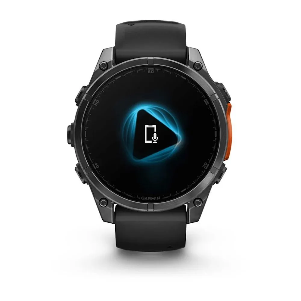 Часы Garmin Fenix 8 - 47 mm AMOLED Slate Gray / Black