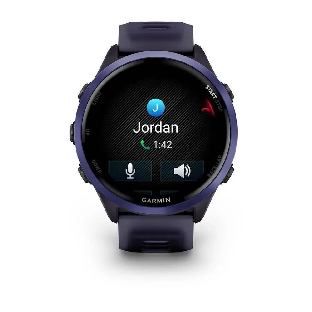 Часы Garmin Forerunner 570 - 47 mm Indigo Aluminum Translucent Imperial Purple / Indigo