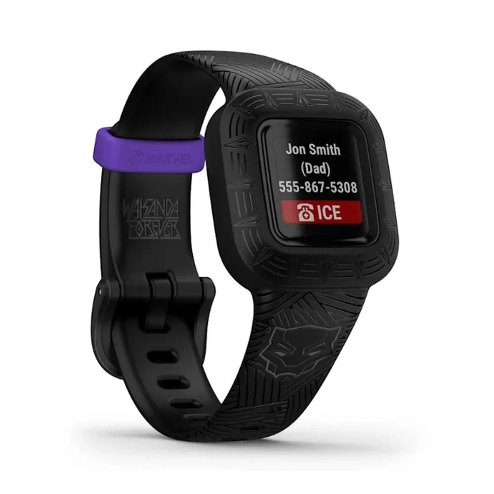 Часы Garmin Vivofit JR. 3 - Marvel Black Panther