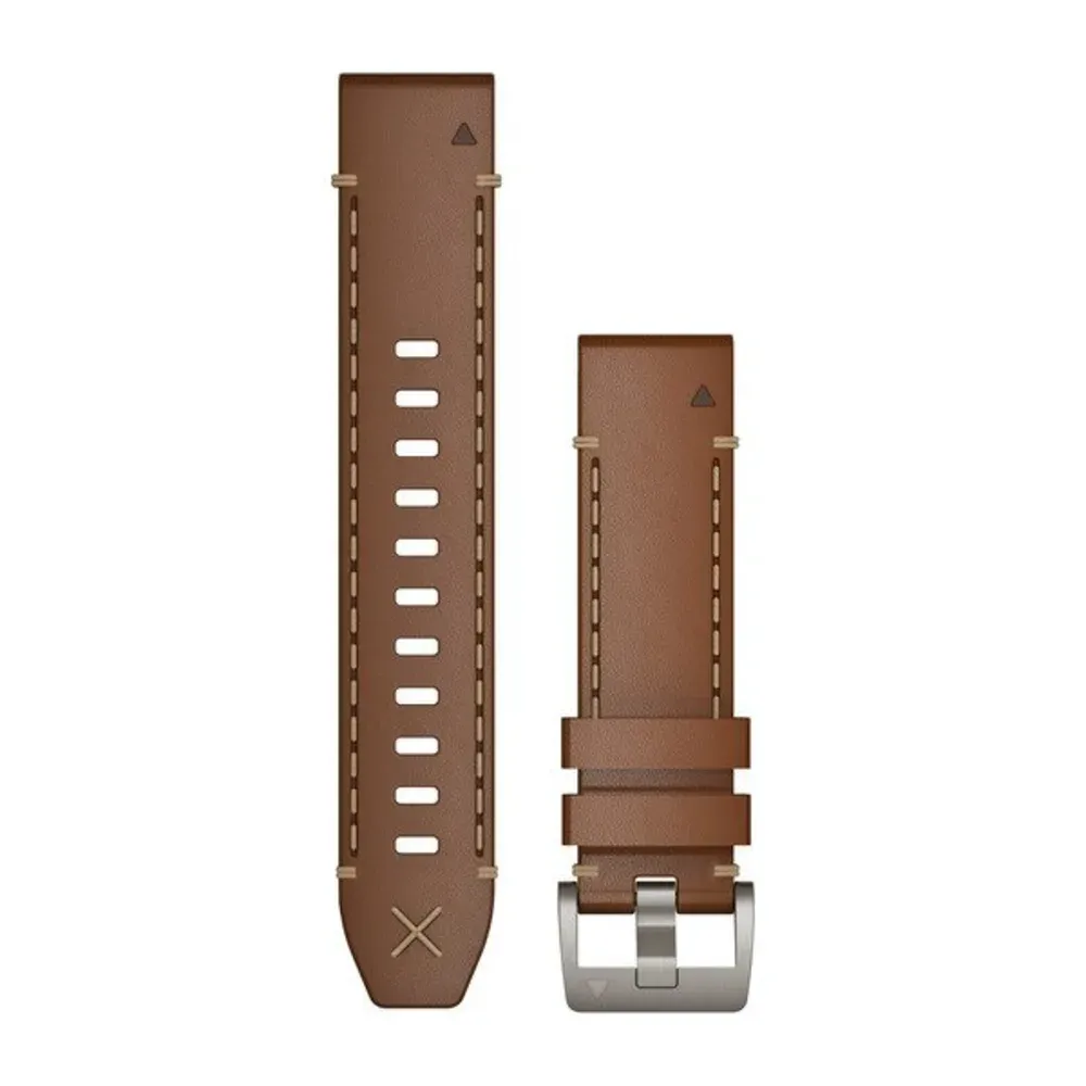 Ремешок Garmin MARQ Italian Vacchetta Leather Strap