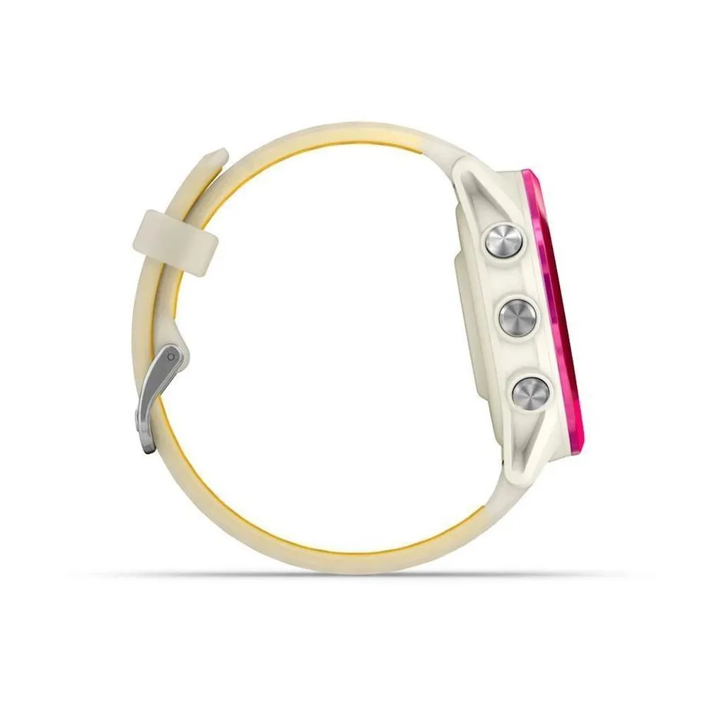 Часы Garmin Forerunner 570 - 42 mm Raspberry Aluminum Translucent Bone / Mango