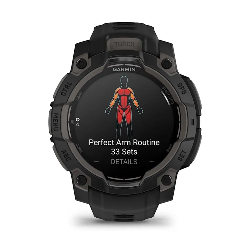 Часы Garmin Instinct 3 - 45 mm AMOLED Black