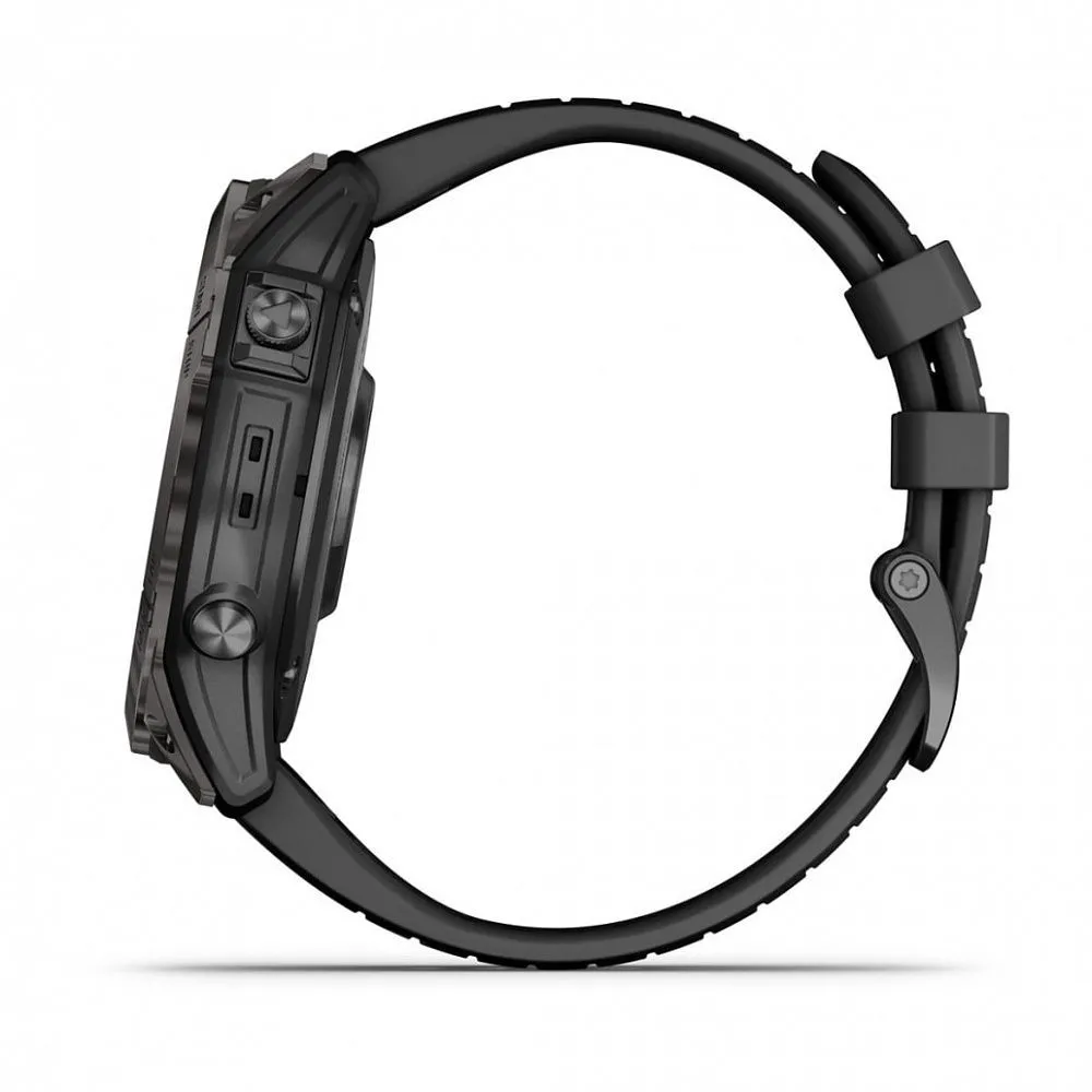 Часы Garmin Epix Pro (Gen 2) Sapphire Edition 51 mm Carbon Gray DLC Titanium