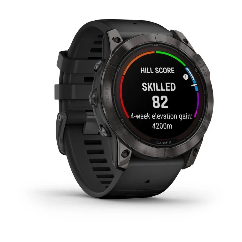 Часы Garmin Fenix 7X Pro - Solar Slate Gray