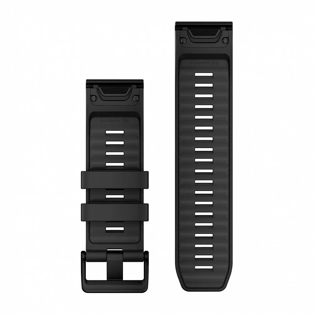 Ремешок Garmin Quickfit 26 Watch Band Black Silicone