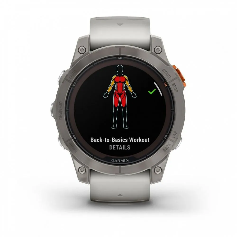 Часы Garmin Fenix 7 Pro - Sapphire Solar Titanium Fog Gray