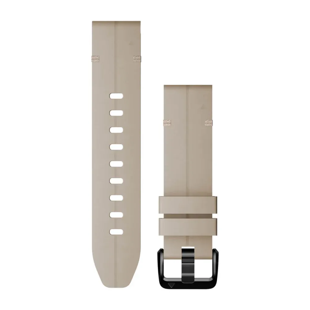 Ремешок Garmin Quickfit 20 Watch Band Limestone Leather (без коробки)