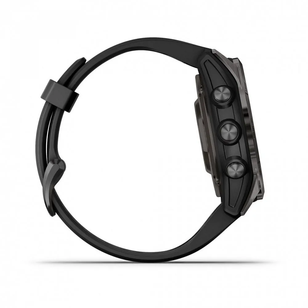 Часы Garmin Epix Pro (Gen 2) Sapphire Edition 42 mm Carbon Gray DLC Titanium