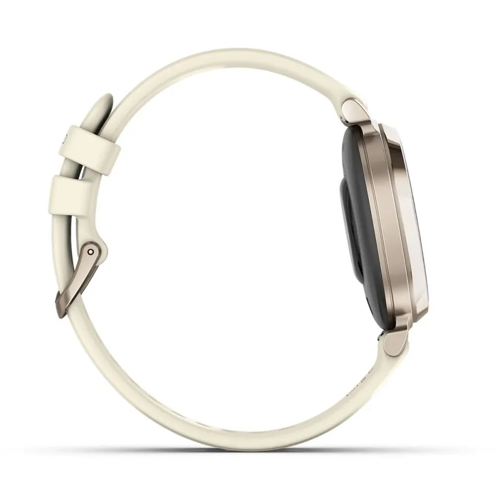 Часы Garmin Lily 2 Cream Gold / Coconut Silicone Band