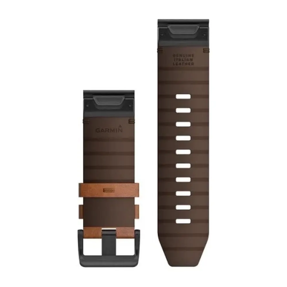 Ремешок Garmin Quickfit 26 Watch Band Chestnut Leather (без коробки)