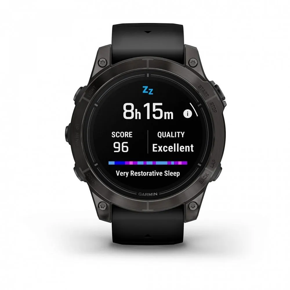 Часы Garmin Epix Pro (Gen 2) Sapphire Edition 47 mm Carbon Gray DLC Titanium