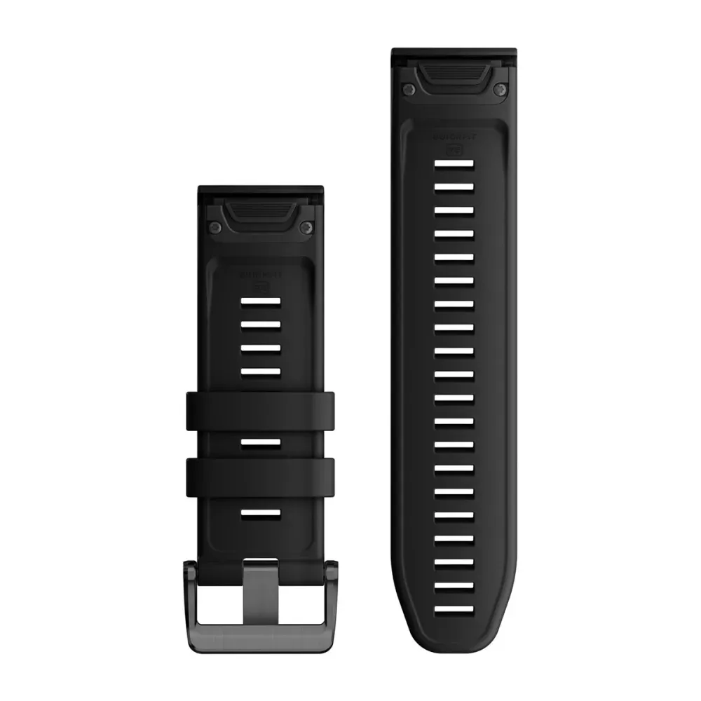 Ремешок Garmin Quickfit 26 Watch Band Black Silicone Centre