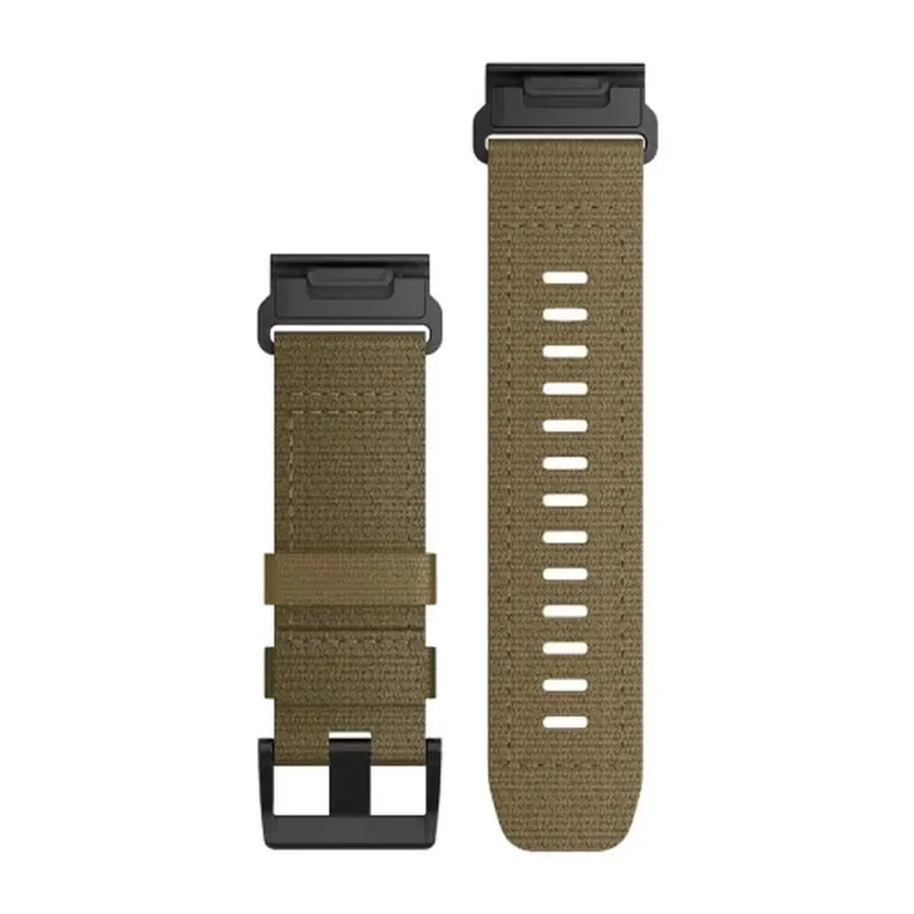 Ремешок Garmin Quickfit 26 Watch Band Tactical Coyote Tan Nylon