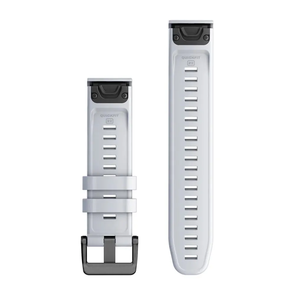 Ремешок Garmin Quickfit 22 Watch Band Whitestone Silicone