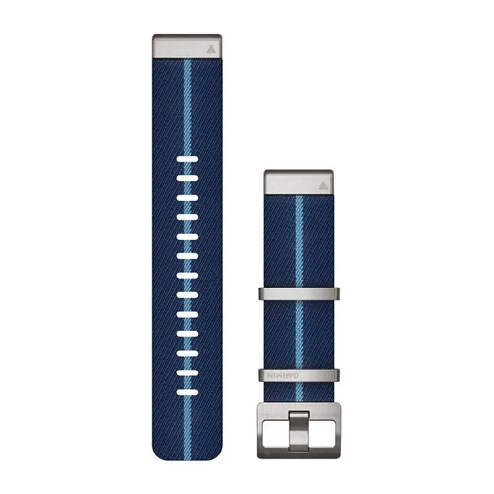 Ремешок Garmin MARQ Striped Jacquard-Weave Nylon Strap - Indigo