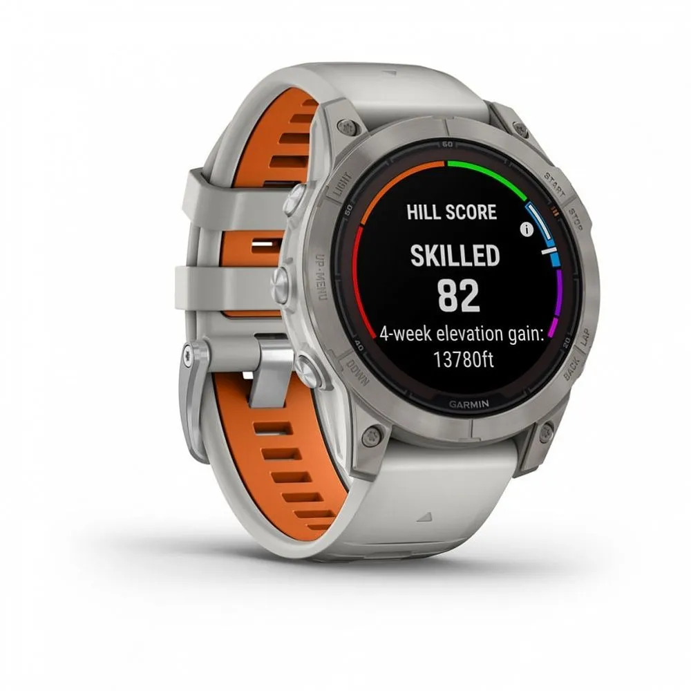 Часы Garmin Fenix 7 Pro - Sapphire Solar Titanium Fog Gray