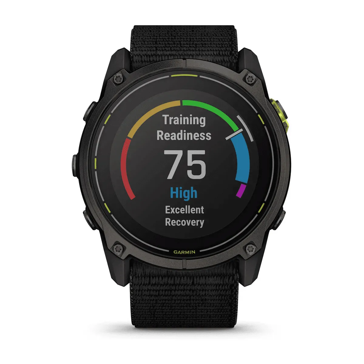 Часы Garmin Enduro 3 - 51 mm Solar Sapphire Carbon Gray DLC Titanium / Black UltraFit Nylon Strap