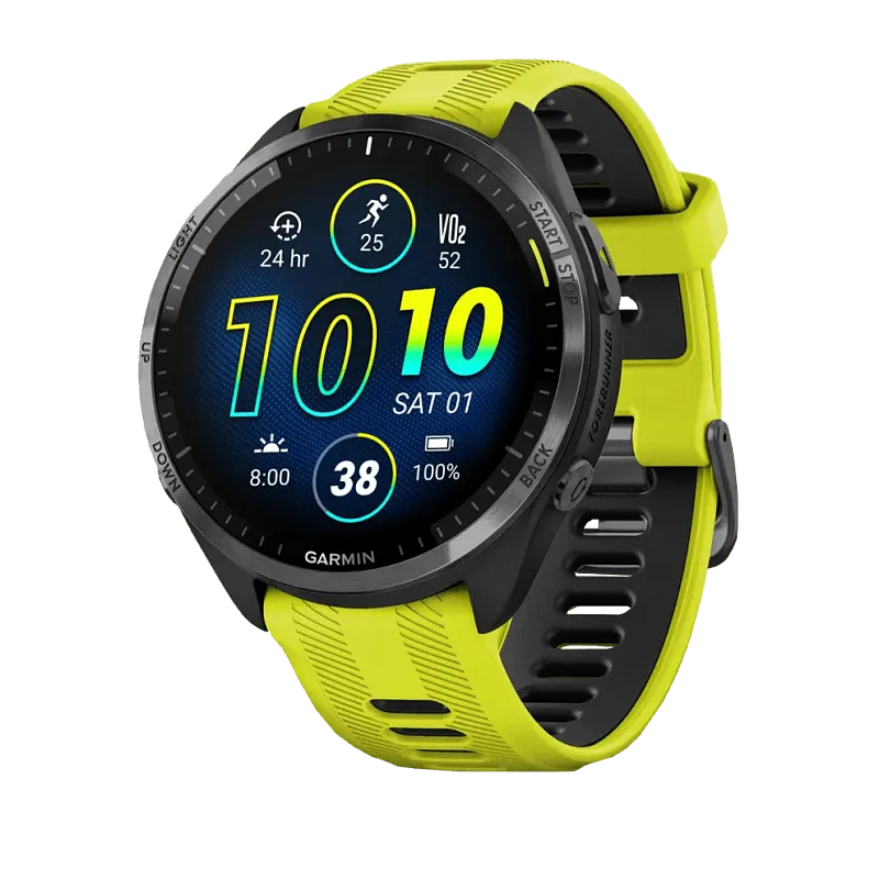 Часы Garmin Forerunner 965 Amoled Amp Yellow/Black Titanium