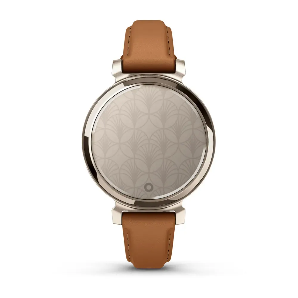 Часы Garmin Lily 2 Classic Cream Gold Tan Leather Band