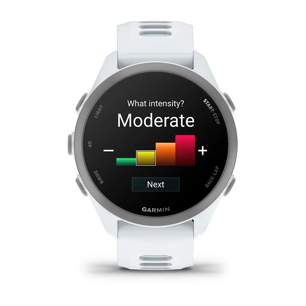 Часы Garmin Forerunner 170 Whitestone/Cloud Blue Band