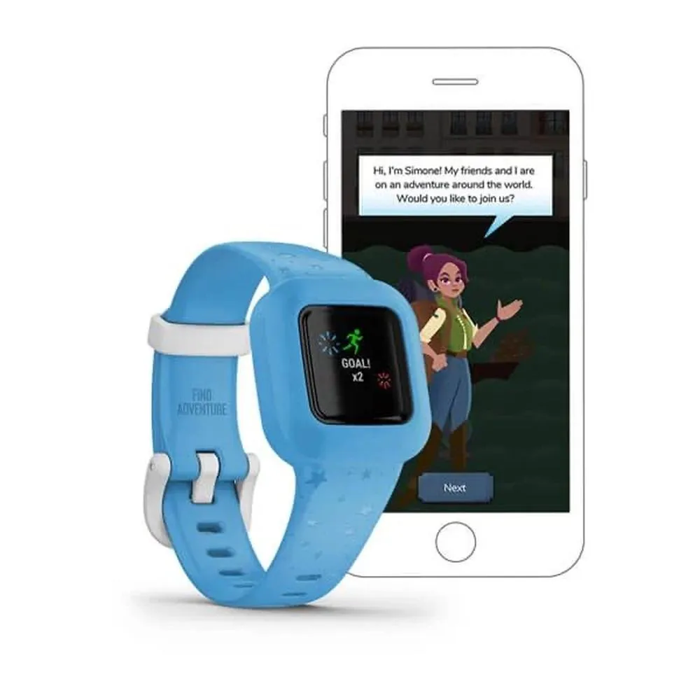 Часы Garmin Vivofit JR. 3 Blue Stars