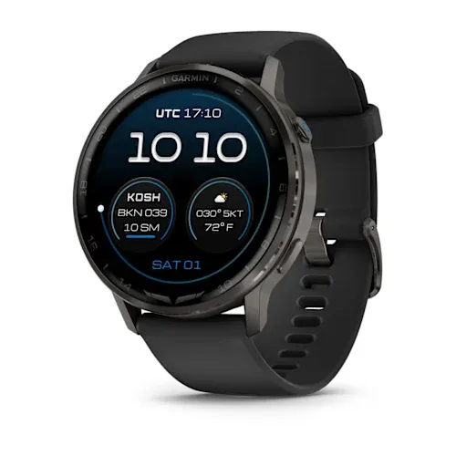 Часы Garmin D2  Air X15 Slate / Black Silicone Band