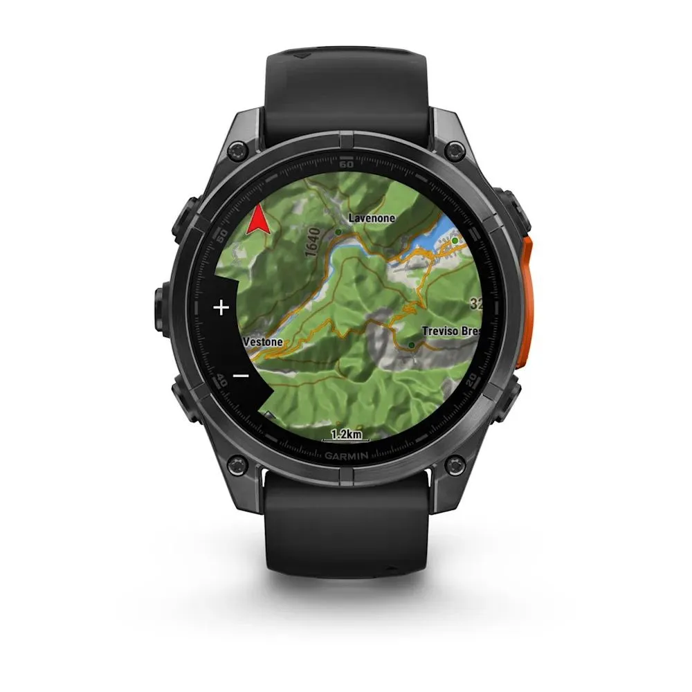 Часы Garmin Fenix 8 - 47 mm AMOLED Slate Gray / Black