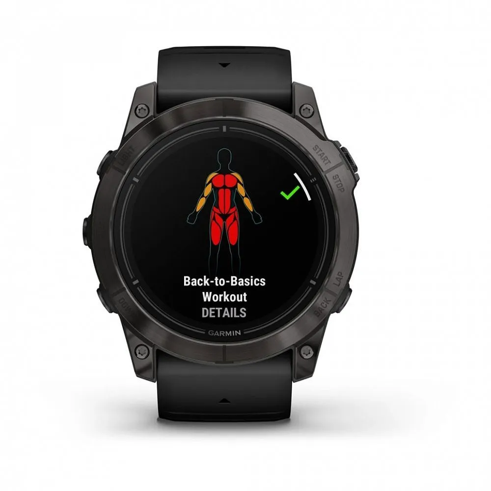 Часы Garmin Epix Pro (Gen 2) Sapphire Edition 51 mm Carbon Gray DLC Titanium