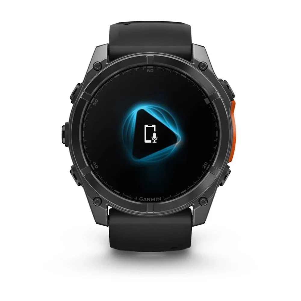 Часы Garmin Fenix 8 - 51 mm AMOLED Slate Gray / Black