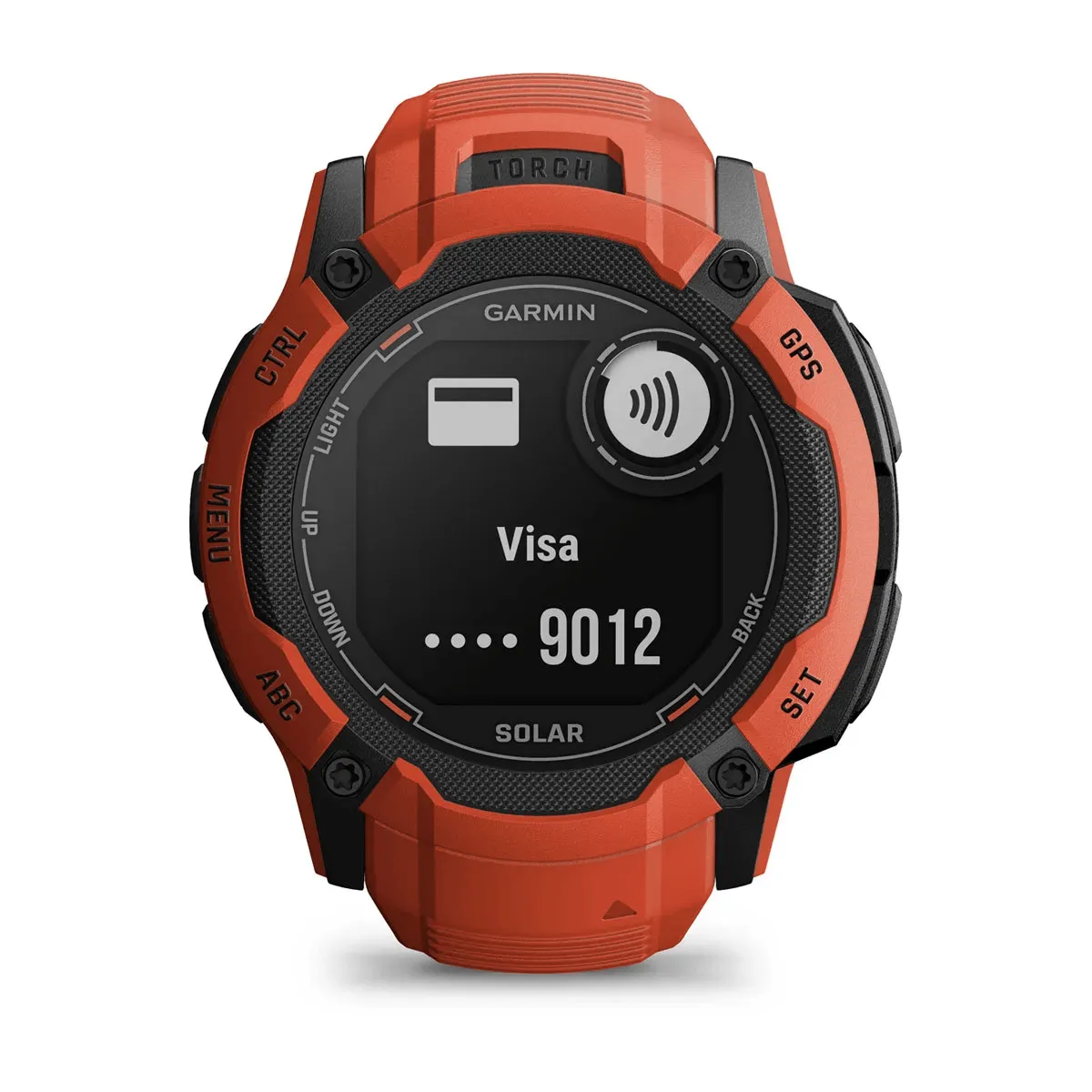 Часы Garmin Instinct 2X Solar Flame Red