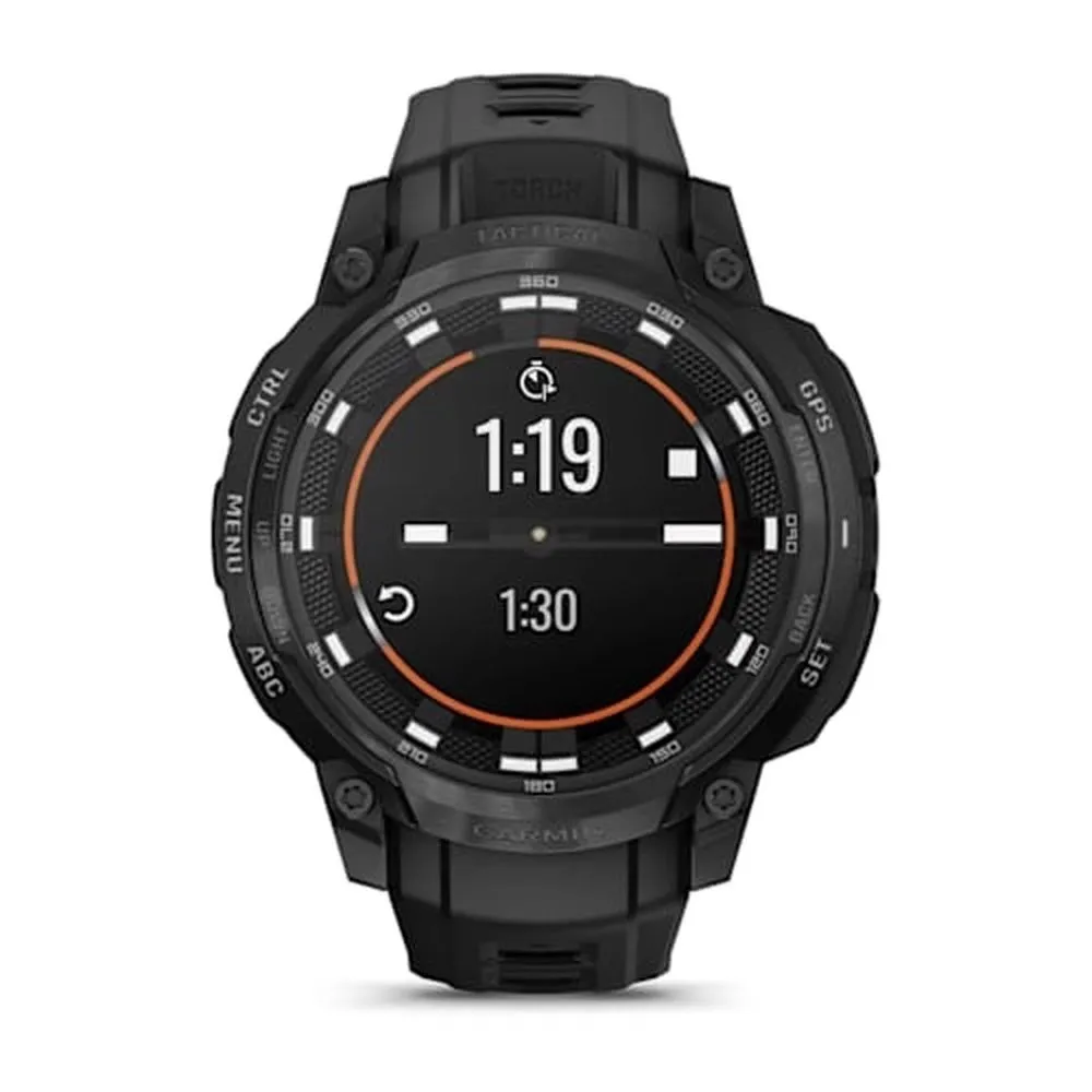 Часы Garmin Instinct Crossover Amoled - Tactical Edition Black