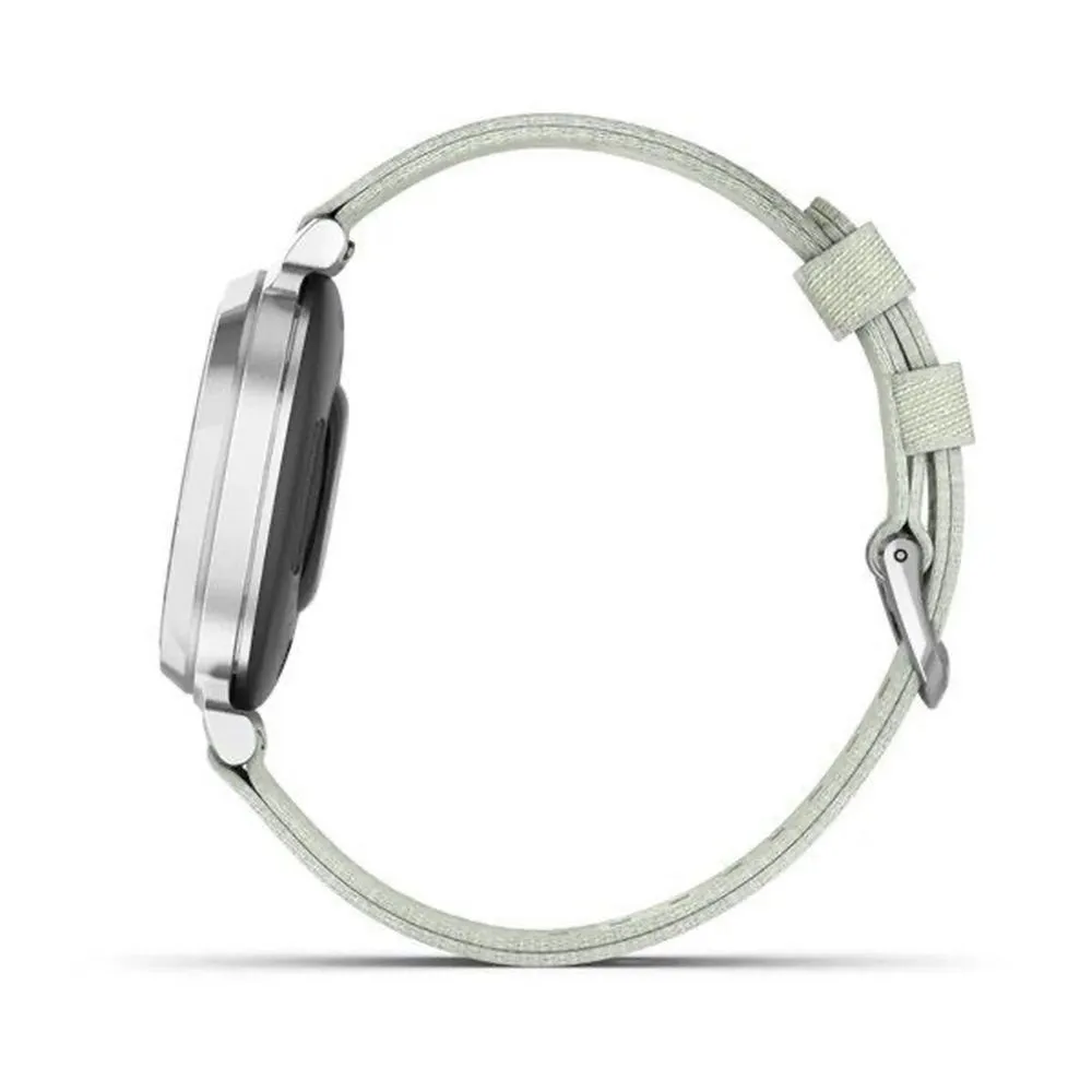 Часы Garmin Lily 2 Classic Silver / Sage Gray Nylon Band