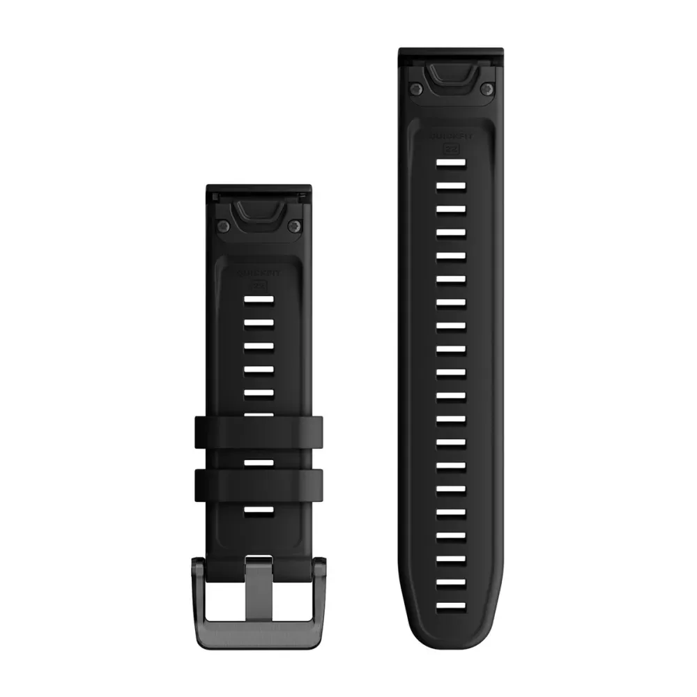 Ремешок Garmin Quickfit 22 Watch Band Black Silicone