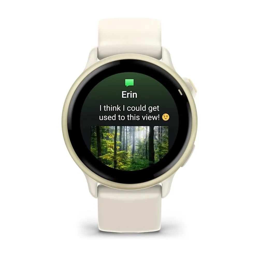 Часы Garmin Vivoactive 6 Lunar Gold/Bone