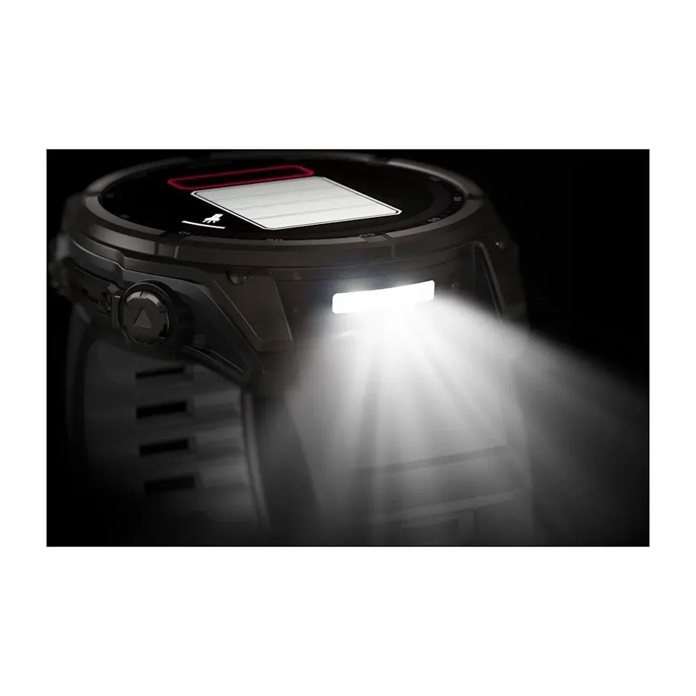 Часы Garmin Fenix 8 - 51 mm Solar Sapphire Carbon Gray DLC Titanium Black / Pebble Gray