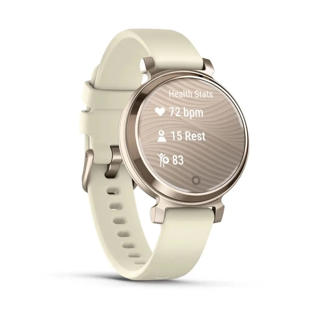 Часы Garmin Lily 2 Cream Gold / Coconut Silicone Band