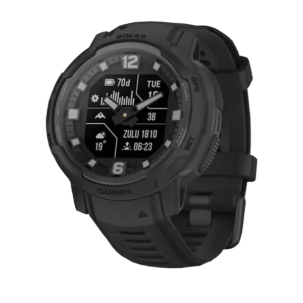 Часы Garmin Instinct Crossover Solar - Tactical Edition Black
