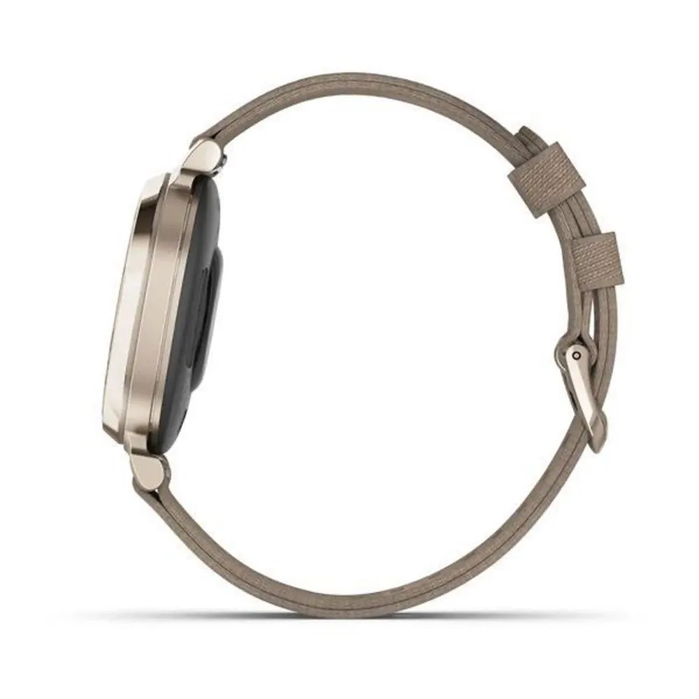 Часы Garmin Lily 2 Classic Cream Gold / Coffee Nylon Band