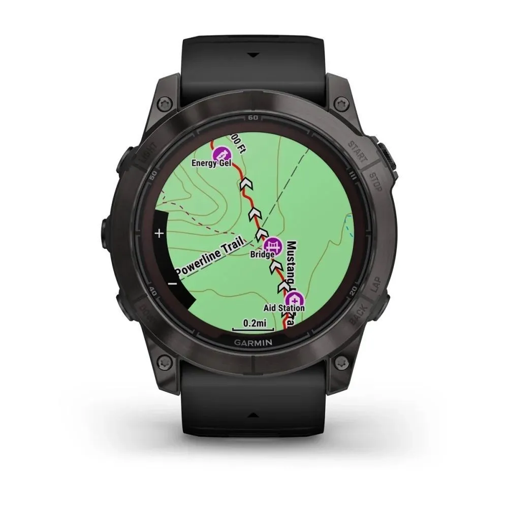Часы Garmin Fenix 7X Pro - Solar Slate Gray
