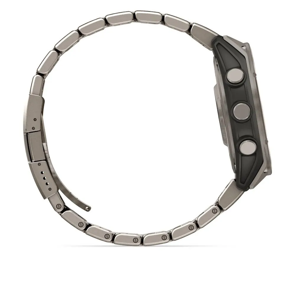 Часы Garmin Fenix 8 - 47 mm AMOLED Sapphire Titanium / Vented Titanium Band