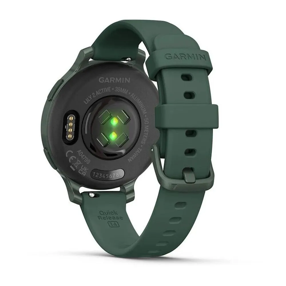 Часы Garmin Lily 2 Active Jasper Green / Jasper Green Silicone