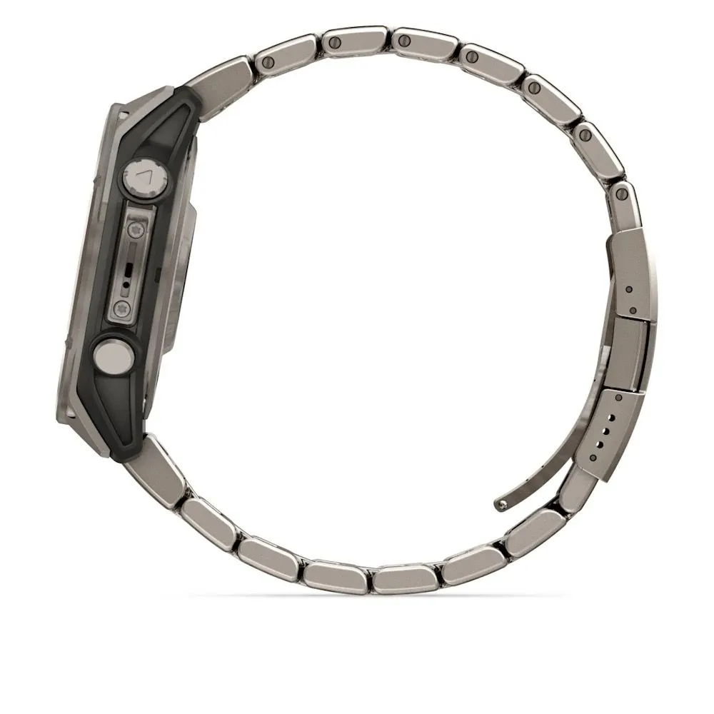 Часы Garmin Fenix 8 - 47 mm AMOLED Sapphire Titanium / Vented Titanium Band