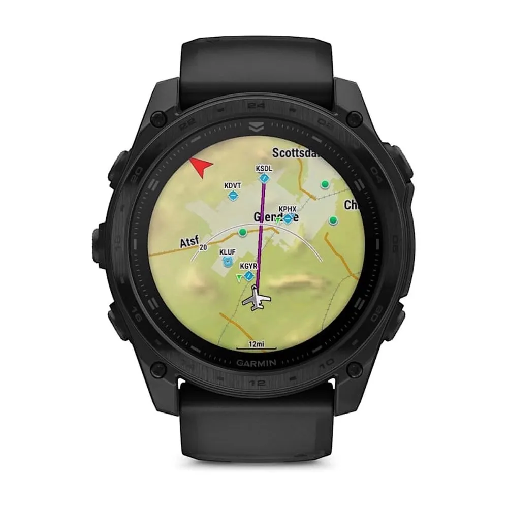 Часы Garmin Tactix 8 - 51mm AMOLED Ultralight Solver